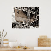 Bereit für den Start Poster (Küche)