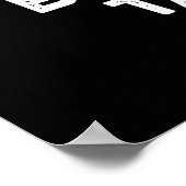 Bereit für den Start von sonnigen Toast Brot Puppe Poster (Ecke)