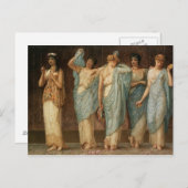 Bereit für den Tanz Postkarte (Vorne/Hinten)