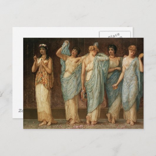 Bereit für den Tanz Postkarte (Vorne/Hinten)