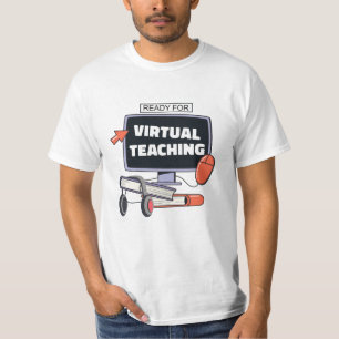 Bereit für den virtuellen Unterricht T-Shirt