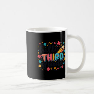Bereit für die 3. Klasse Zurück in die Schule Klei Kaffeetasse