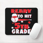 Bereit für die 5. Klasse Baseball Lehrer Kinder zu Mousepad (Mit Mouse)