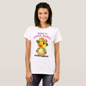 Bereit für die Entenjagd Shirt (Vorne ganz)