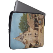 Bereit für die Jagd (mittelalterliche Szene) Laptopschutzhülle (Vorne Rechts)