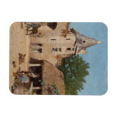 Bereit für die Jagd (mittelalterliche Szene) Magnet (Horizontal)