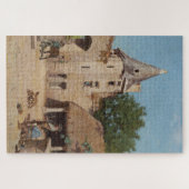 Bereit für die Jagd (mittelalterliche Szene) Puzzle (Horizontal)