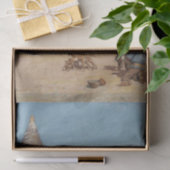 Bereit für die Jagd (von Paul Peel) Seidenpapier (Geschenk)