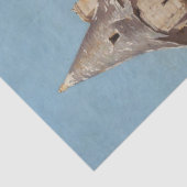 Bereit für die Jagd (von Paul Peel) Seidenpapier (Detail)