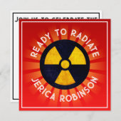 Bereit für die Radiographie Einladung (Vorne/Hinten)