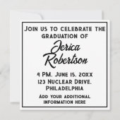 Bereit für die Radiographie Einladung (Rückseite)