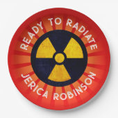 Bereit für die Radiographie Pappteller (Vorderseite)