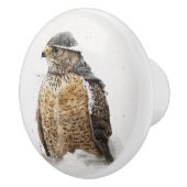 Bereit für die Schneeballknopf Keramik Keramikknauf (Rechts)