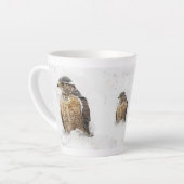 Bereit für die schneesichere Latte-Tasse Milchtasse (Linke Ecke)