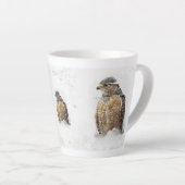 Bereit für die schneesichere Latte-Tasse Milchtasse (Rechte Ecke)