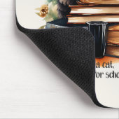 Bereit für die Schule wie ein Boss Mousepad (Ecke)