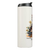 Bereit für die Schule wie ein Boss Thermosbecher (Nach links gedreht)