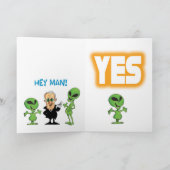 Bereit für die vollständige Offenlegung des UFO? Karte (Innenseite)