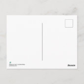 Bereit für Dunkeldrachen + Hexenfantasy Art Postka Postkarte (Rückseite)