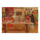 Bereit für ein Kartenspiel von Carl Larsson (Vorderseite (Horizontal))
