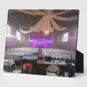 Bereit für ein Konzert Fotoplatte (Seite)