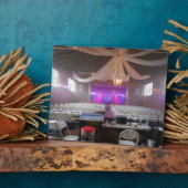 Bereit für ein Konzert Fotoplatte (Seite)