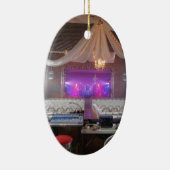 Bereit für ein Konzert Keramik Ornament (Rechts)