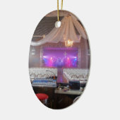 Bereit für ein Konzert Keramik Ornament (Links)