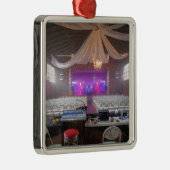 Bereit für ein Konzert Silbernes Ornament (Rechts)