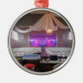 Bereit für ein Konzert Silbernes Ornament (Vorne)