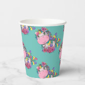 Bereit für ein magisches Einhorn-Party Pappbecher (Rückseite)