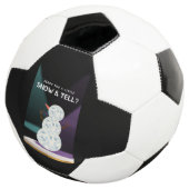 Bereit für ein wenig Schnee und erzählen Discoball Fußball (Dreiviertel)