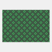 Bereit für eine Bow Weihnachten Poinsettia Rot Kar Geschenkpapier Set (Vorderseite 3)