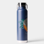 Bereit für einige Yoga? - Der weiße Lotus Trinkflasche (Vorne)