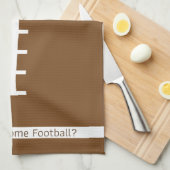 Bereit für Fußball Küchentücher (Viertel Falte)