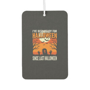 Bereit für Halloween-Friedhof-Design_1 Autolufterfrischer