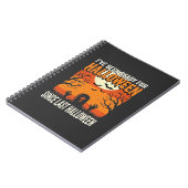 Bereit für Halloween-Friedhof-Design_1 Notizblock (Linke Seite)