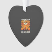 Bereit für Halloween-Friedhof-Design_1 Ornament (Vorderseite)