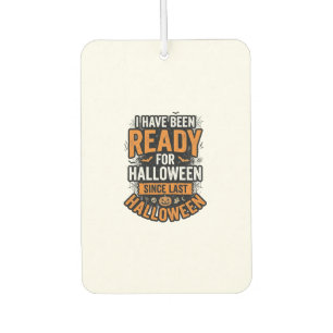 Bereit für Halloween Vintage Gruseliges Shirt-Desi Autolufterfrischer