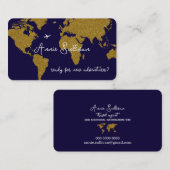 bereit für neue Abenteuer? Agent Visitenkarte (Vorne/Hinten)