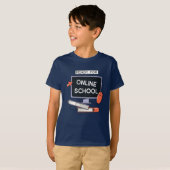 Bereit für Online School T-Shirt (Vorne ganz)