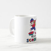 Bereit für Online-Schulen Kaffeetasse (Vorderseite Links)