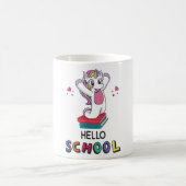 Bereit für Online-Schulen Kaffeetasse (Mittel)