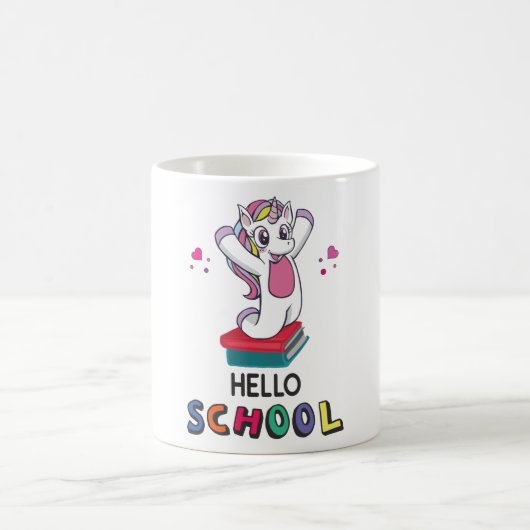 Bereit für Online-Schulen Kaffeetasse (Mittel)