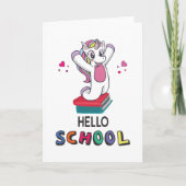 Bereit für Online-Schulen Karte (Vorderseite)