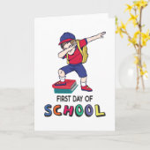 Bereit für Online-Schulen Karte (Gelbe Blume)