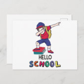 Bereit für Online-Schulen Postkarte (Vorne/Hinten)