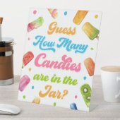 Bereit für Pop Baby Dusche Popsiess schätzen, wie Sockelschild (In Situ)