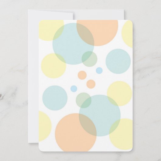 Bereit für Pop Babydusche Einladung (Rückseite)