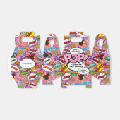 Bereit für Pop Babydusche Rosa Comic Buch Geschenkschachtel (Ungefaltet)